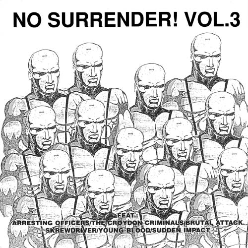 No Surrender Volume 3 LP front cover
