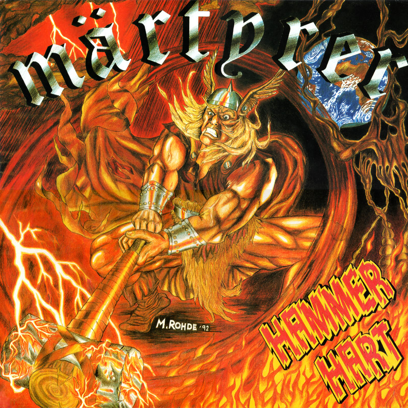 Märtyrer Hammer Hart LP front cover