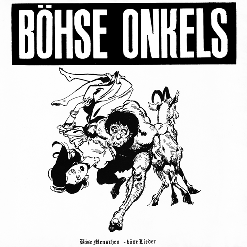 Front of the booklet of Böhse Onkelz CD