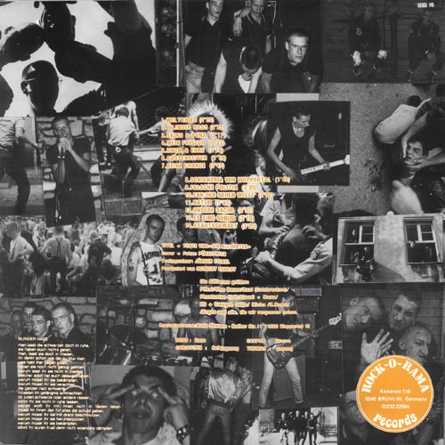 Die Alliierten LP back cover