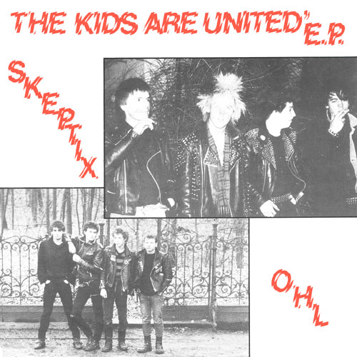 Skeptix/OHL split EP front cover