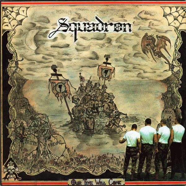 Squadron Our Time Will Come LP front cover