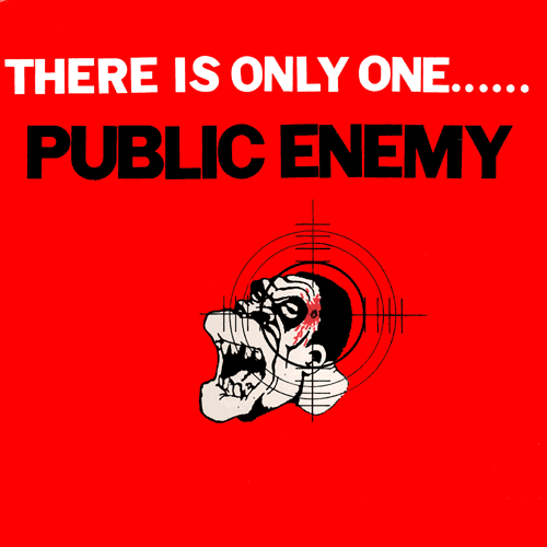 Front Cover of the There Is Only One Public Enemy LP