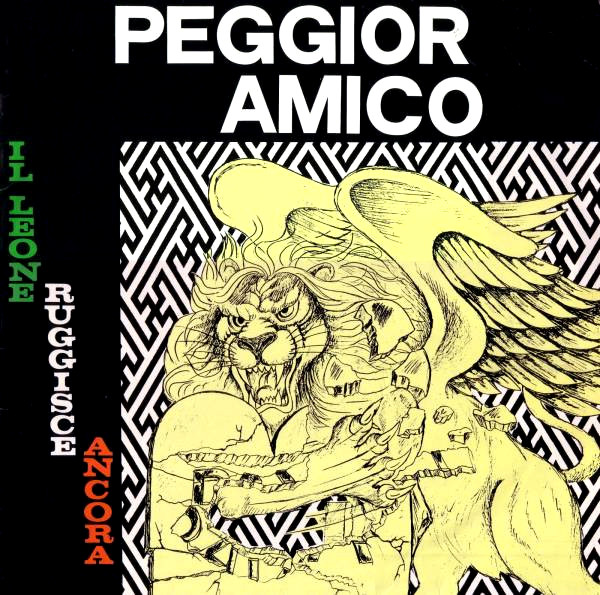 Front cover of the Peggior Amico LP