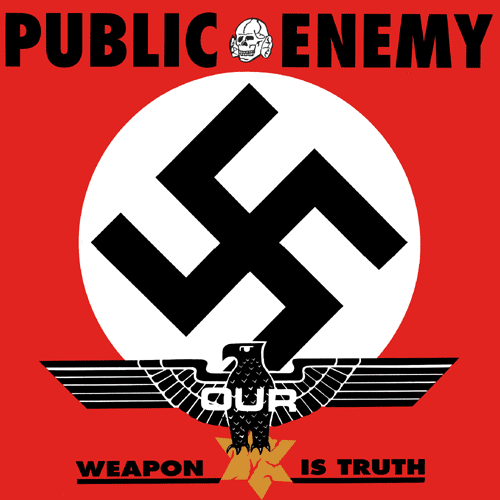 Front cover of the Public Enemy Our Weapon Is Truth LP