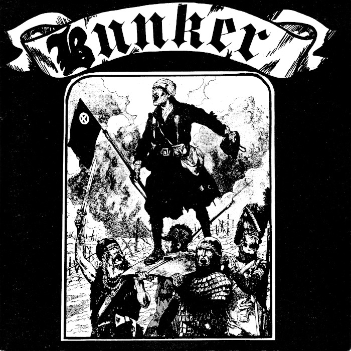 Front cover of the Bunker 84 Vieux Continent single