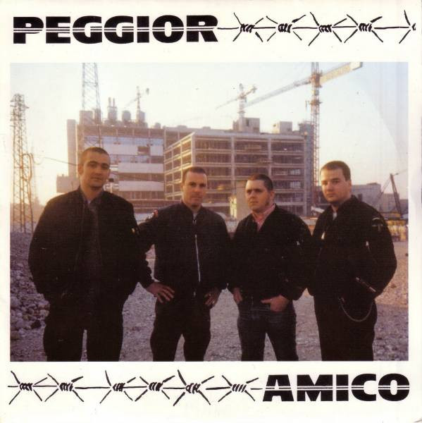 Front cover of Peggior Amico Colpevole Di Essere Bianco single