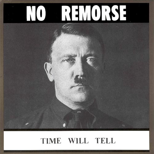 Front cover of the No Remorse Time Will Tell single
