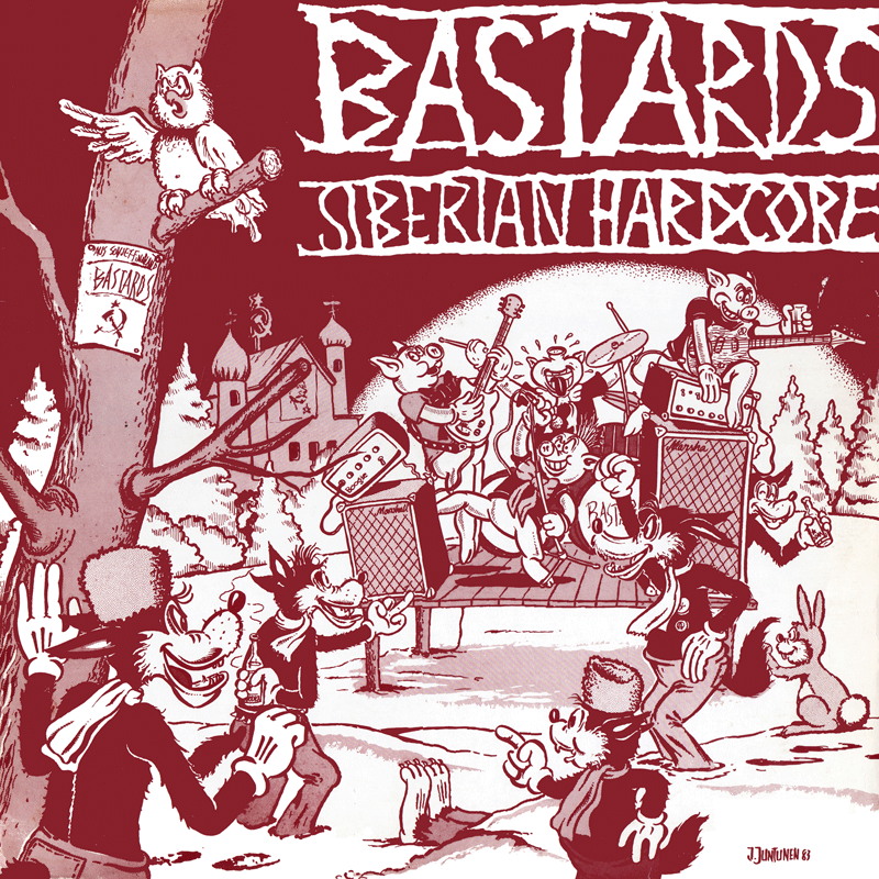 Bastards Siberian Hardcore front cover