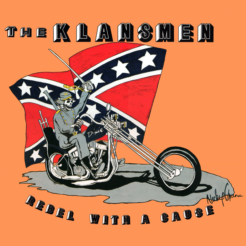 The Klansmen Rebel With A Cause LP front cover
