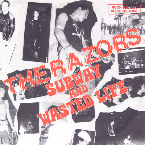 Razors single back cover