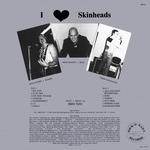Endstufe LP back cover