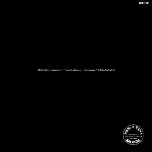 Böhse Onkelz Hässlich back cover